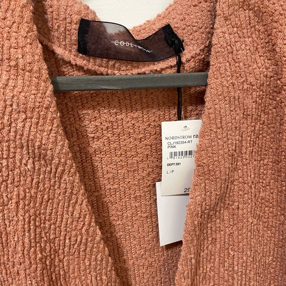 NEW NWT! Code x mode pink cardigan - Picture 4 of 5